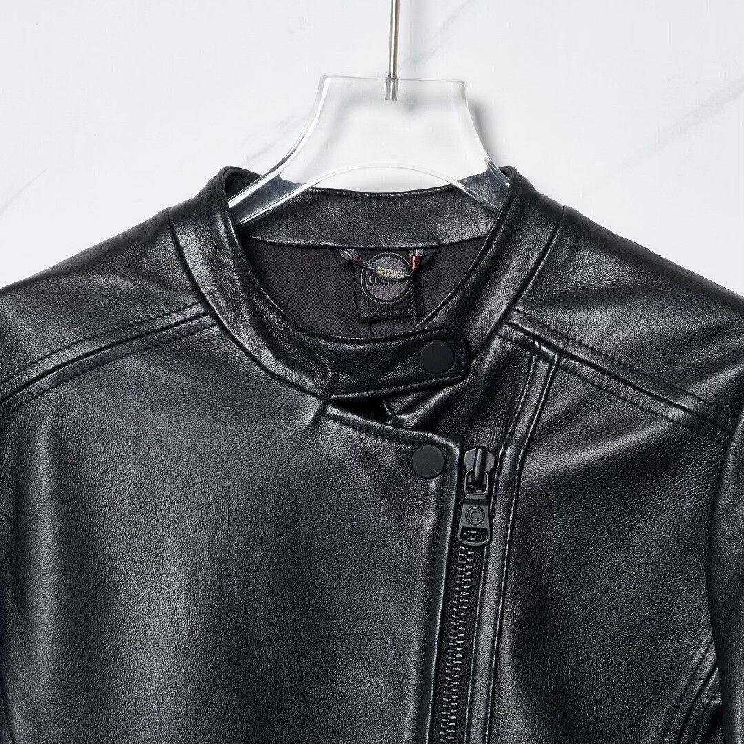 Colmar Colmar Women's Moto Leather Jacket Size S / US 4 / IT 40 - 3 Thumbnail
