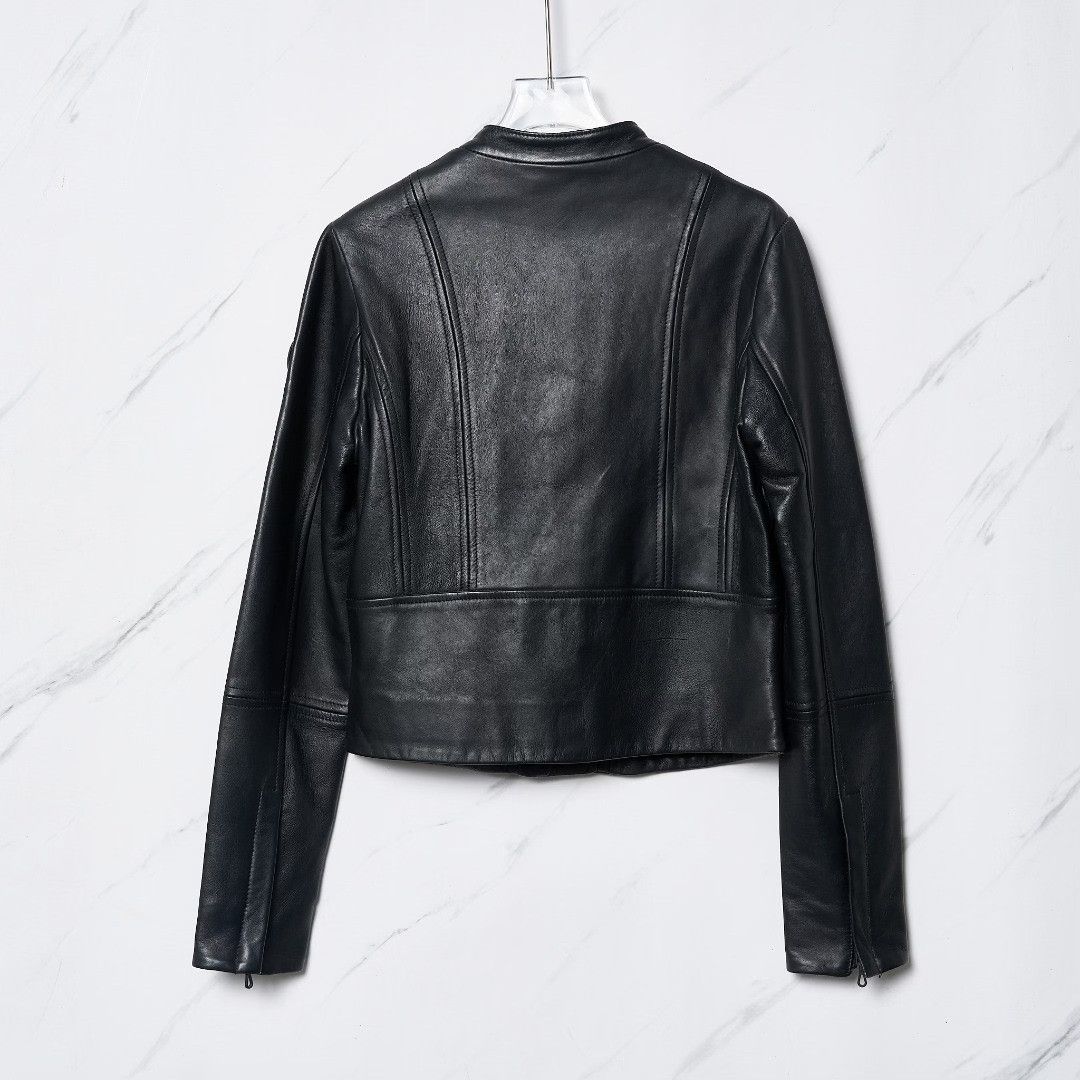 Colmar Colmar Women's Moto Leather Jacket Size S / US 4 / IT 40 - 8 Thumbnail
