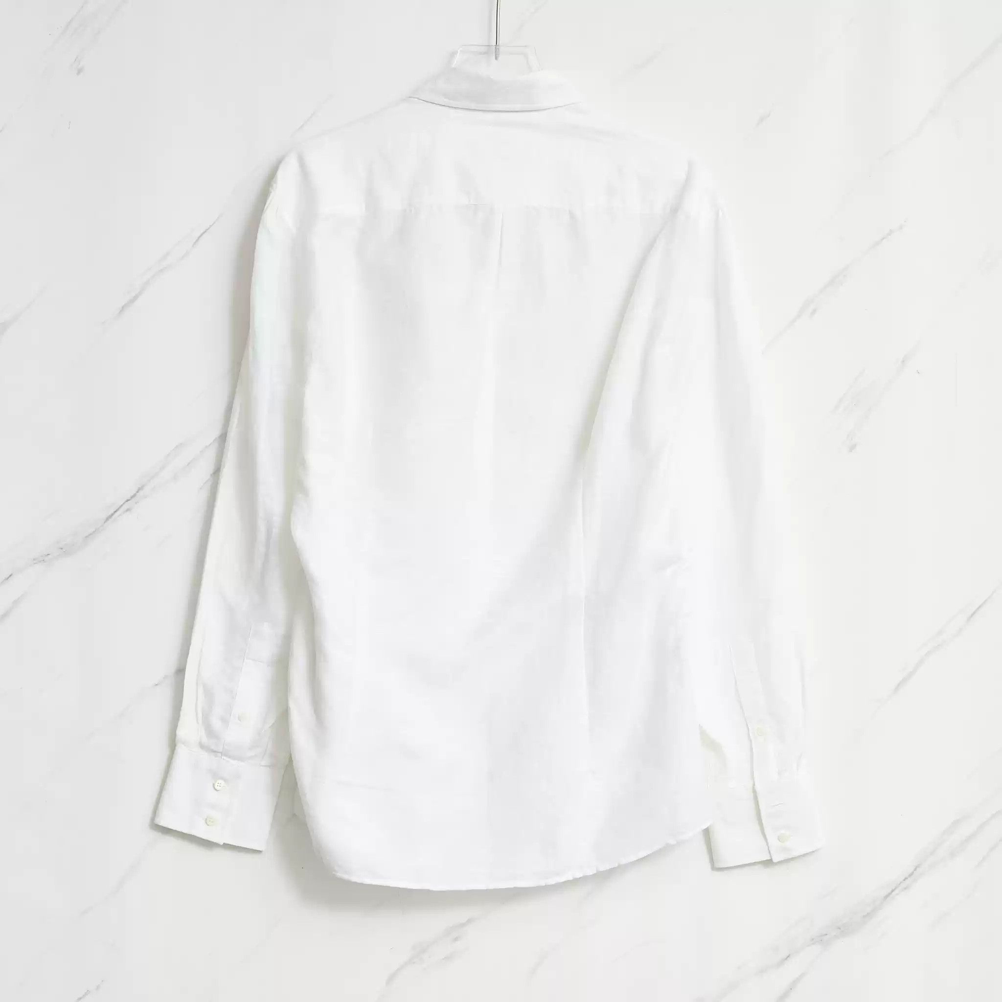 Brunello Cucinelli Brunello Cucinelli Men's Linen-Cotton Shirt Size US M / EU 48-50 / 2 - 4 Thumbnail