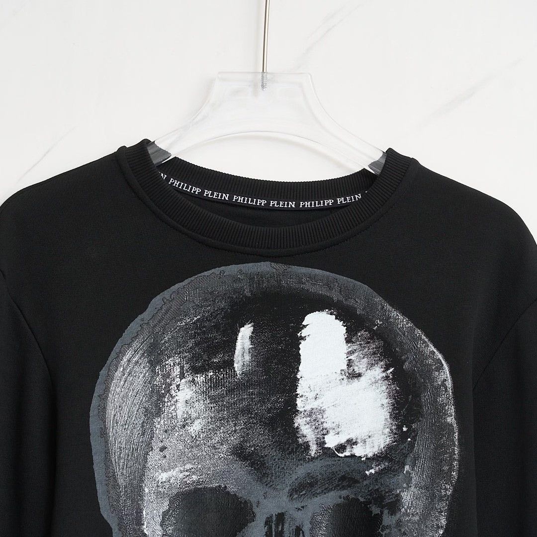 Philipp Plein Philipp Plein Men's Skull Jacquard Sweater Size US XL / EU 56 / 4 - 3 Thumbnail