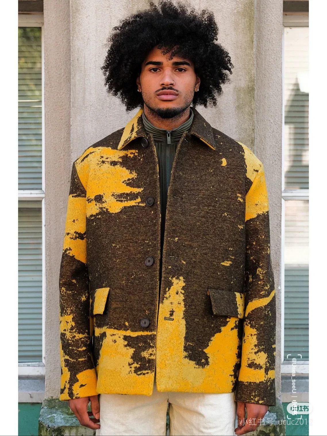OAMC Authentic OAMC Men's Art Jacquard Jacket Size US M / EU 48-50 / 2 - 7 Thumbnail