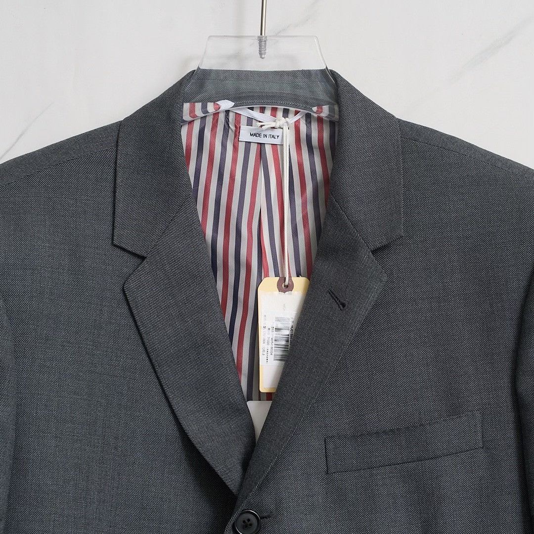 Thom Browne Thom Browne Men's Striped Ribbon Suit Size US M / EU 48-50 / 2 - 3 Thumbnail