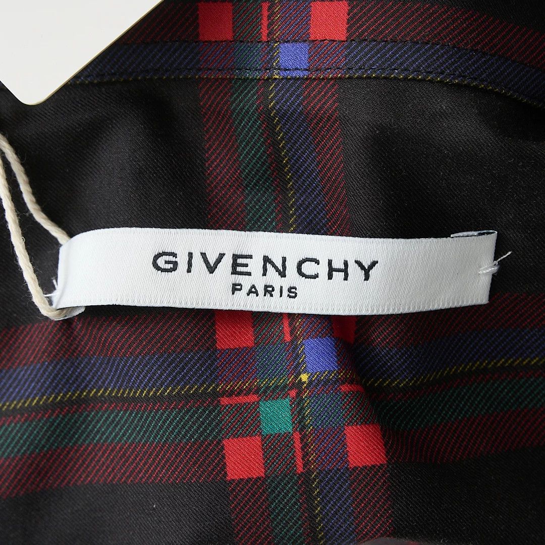 Givenchy Givenchy Men's Star Plaid Jacquard Shirt Size US M / EU 48-50 / 2 - 6 Thumbnail