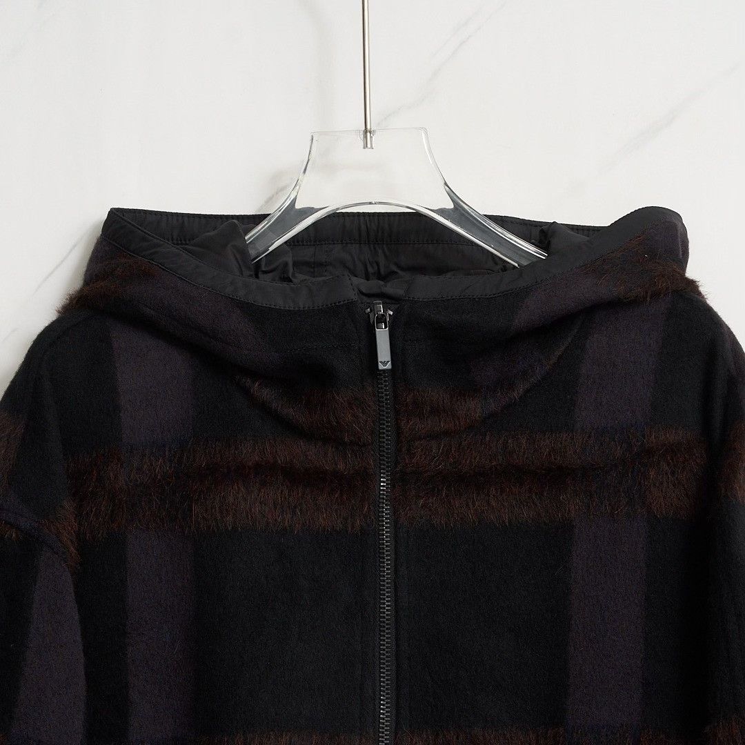 Emporio Armani Emporio Armani Men's Color Block Reversible Hooded Coat Size US L / EU 52-54 / 3 - 3 Thumbnail