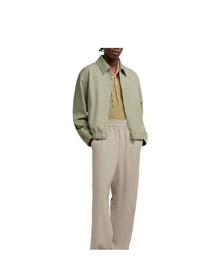 AMI Ami Paris Men's Collared Zip Jacket Size US M / EU 48-50 / 2 - 8 Thumbnail