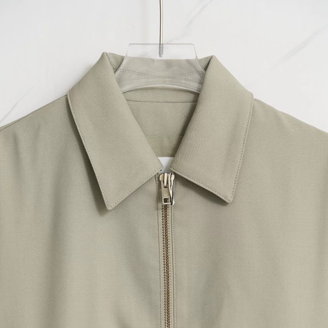 AMI Ami Paris Men's Collared Zip Jacket Size US M / EU 48-50 / 2 - 2 Thumbnail