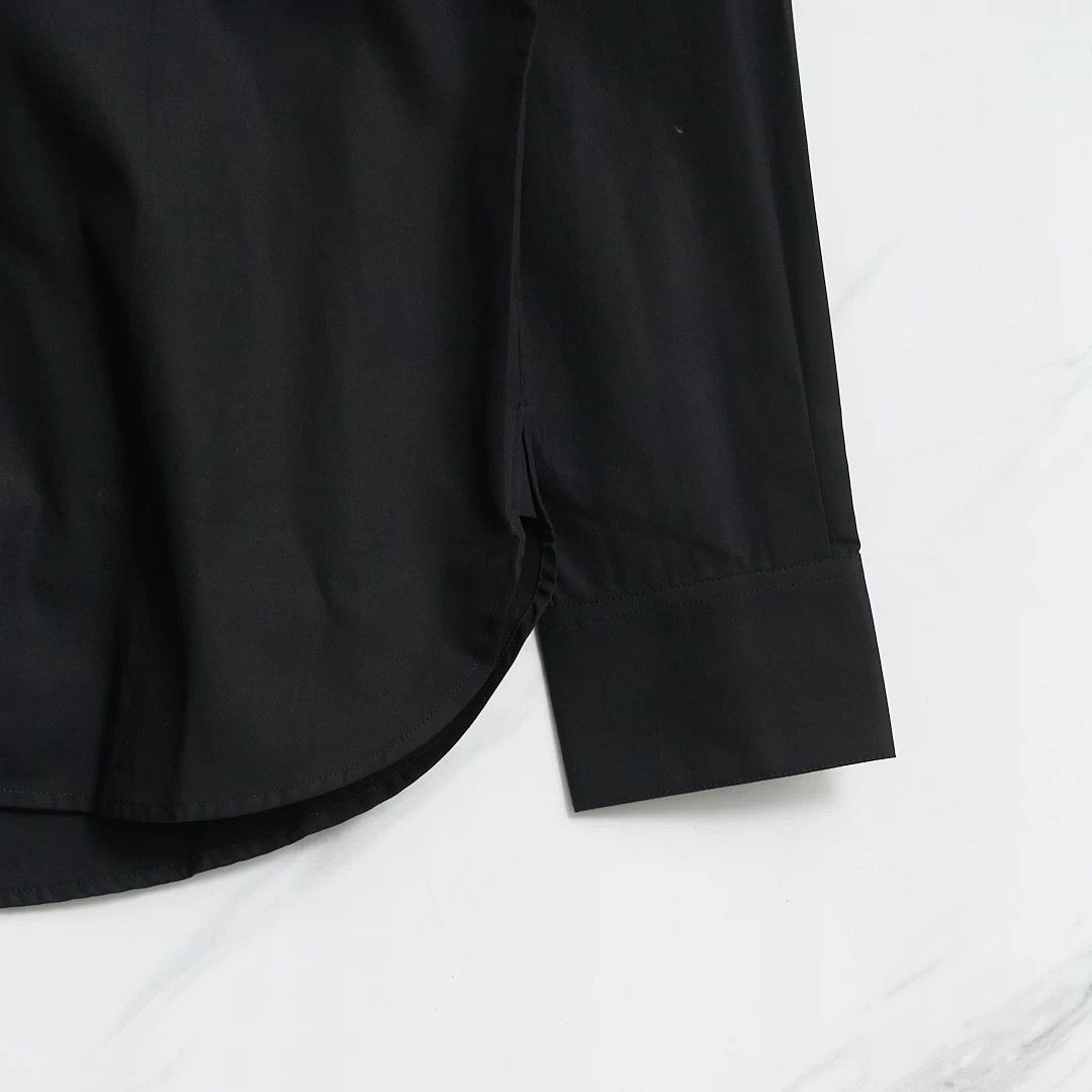 Saint Laurent Paris Saint Laurent Men's Solid Collared Shirt Size US M / EU 48-50 / 2 - 3 Thumbnail