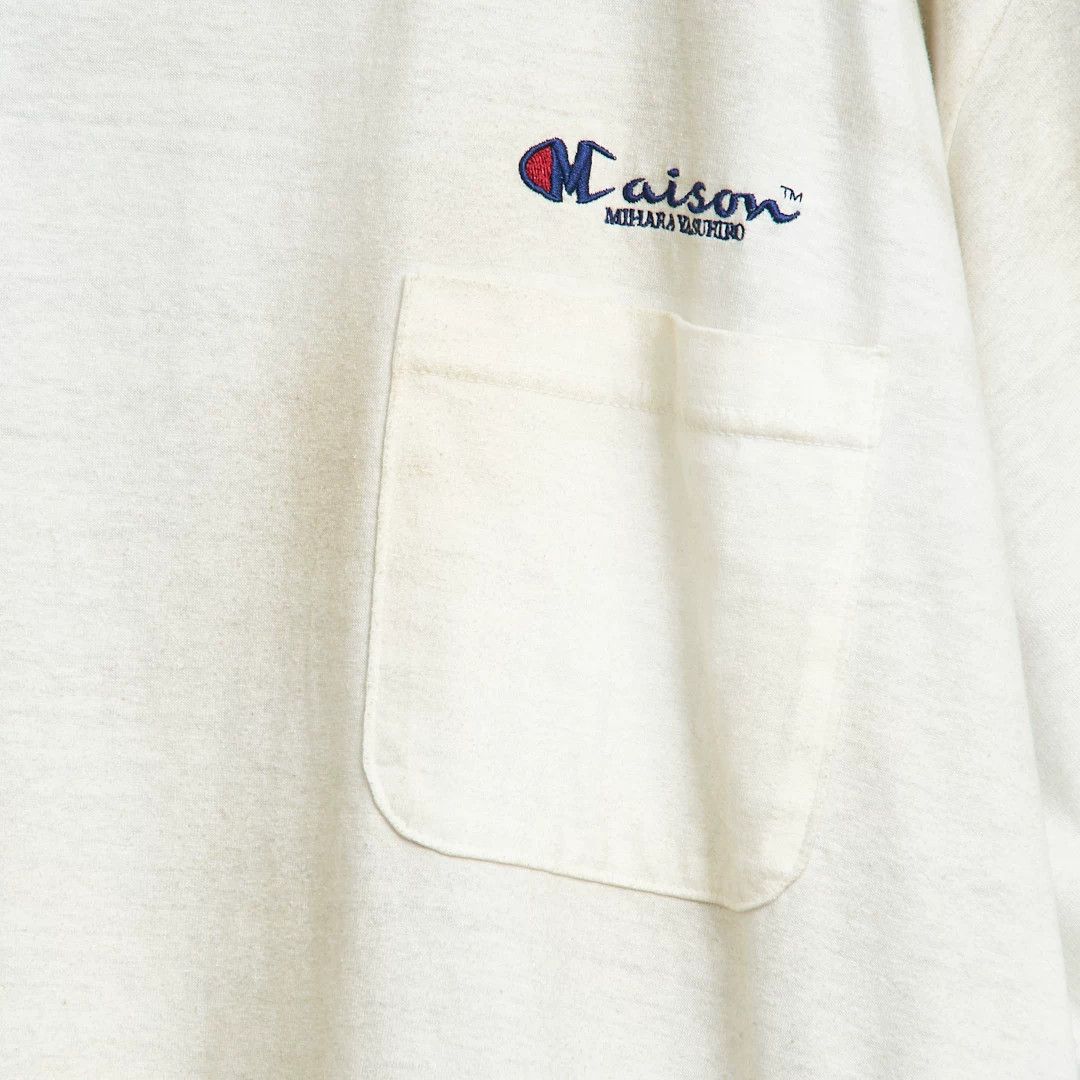 Maison MIHARA YASUHIRO Mihara Yasuhiro Men's Logo Embroidered T-shirt Size US M / EU 48-50 / 2 - 2 Thumbnail