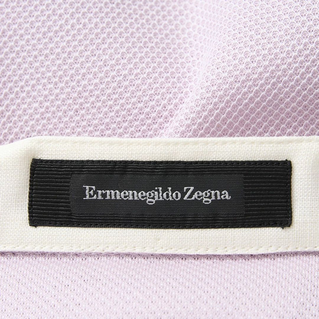 Ermenegildo Zegna Ermenegildo Zegna Men's Henley Textured Top Size US M / EU 48-50 / 2 - 7 Thumbnail