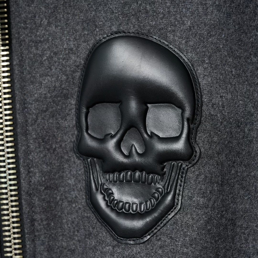 Philipp Plein Philipp Plein Men's Skull Patchwork Jacket Size US M / EU 48-50 / 2 - 3 Thumbnail
