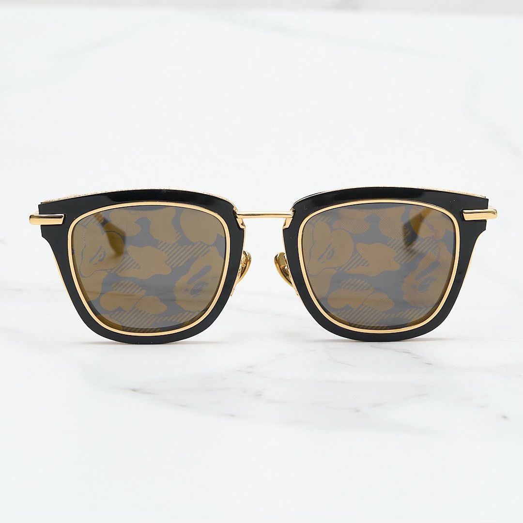 Bape Bape Ape Gold Limited Sunglasses Size ONE SIZE - 6 Thumbnail