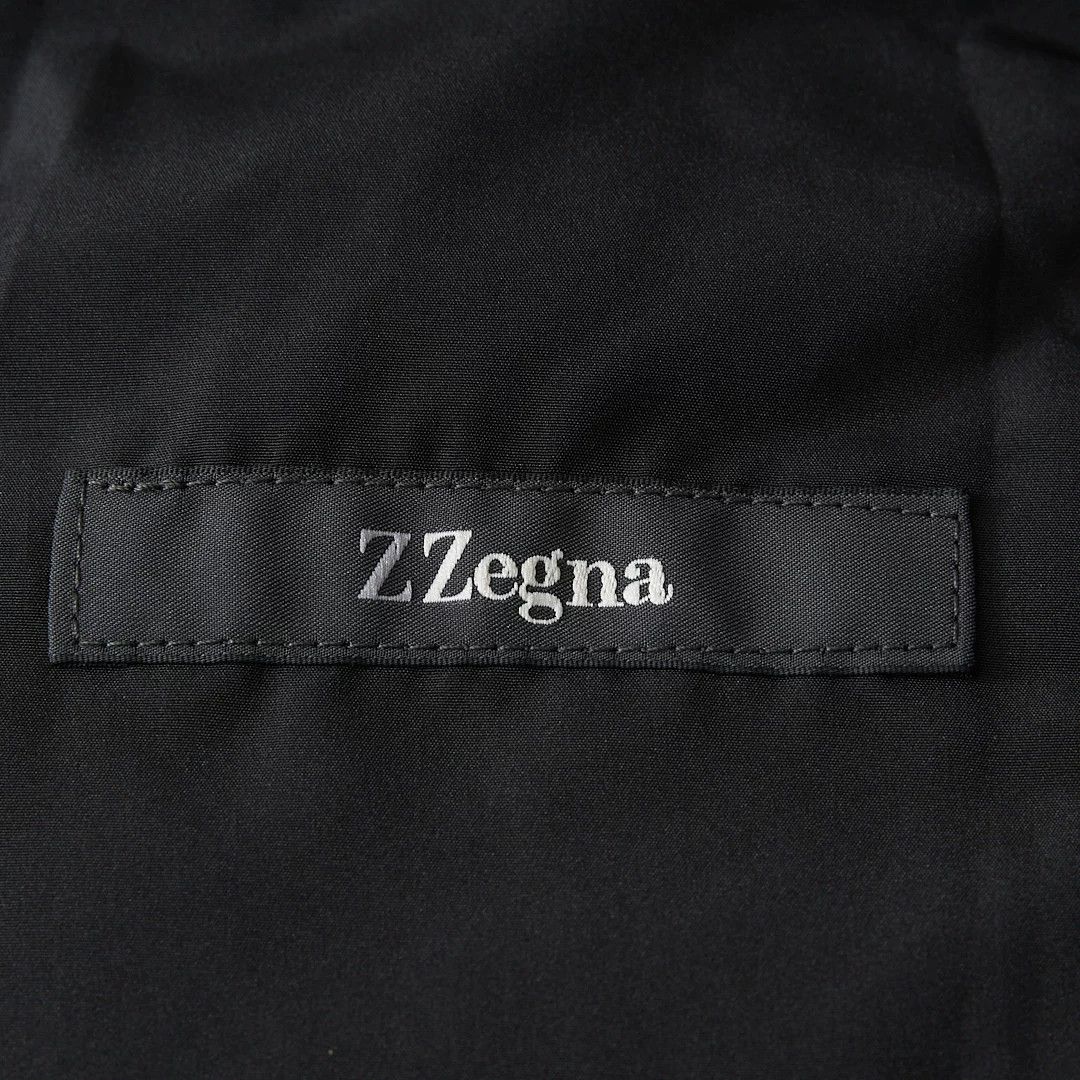 Ermenegildo Zegna ZEGNA Men's Navy Hooded Jacket Size US M / EU 48-50 / 2 - 6 Thumbnail