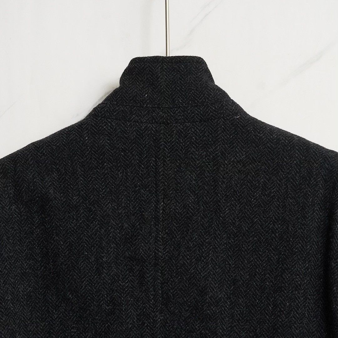 Dolce & Gabbana Dolce&Gabbana Men's Herringbone Wool Coat Size US M / EU 48-50 / 2 - 4 Thumbnail