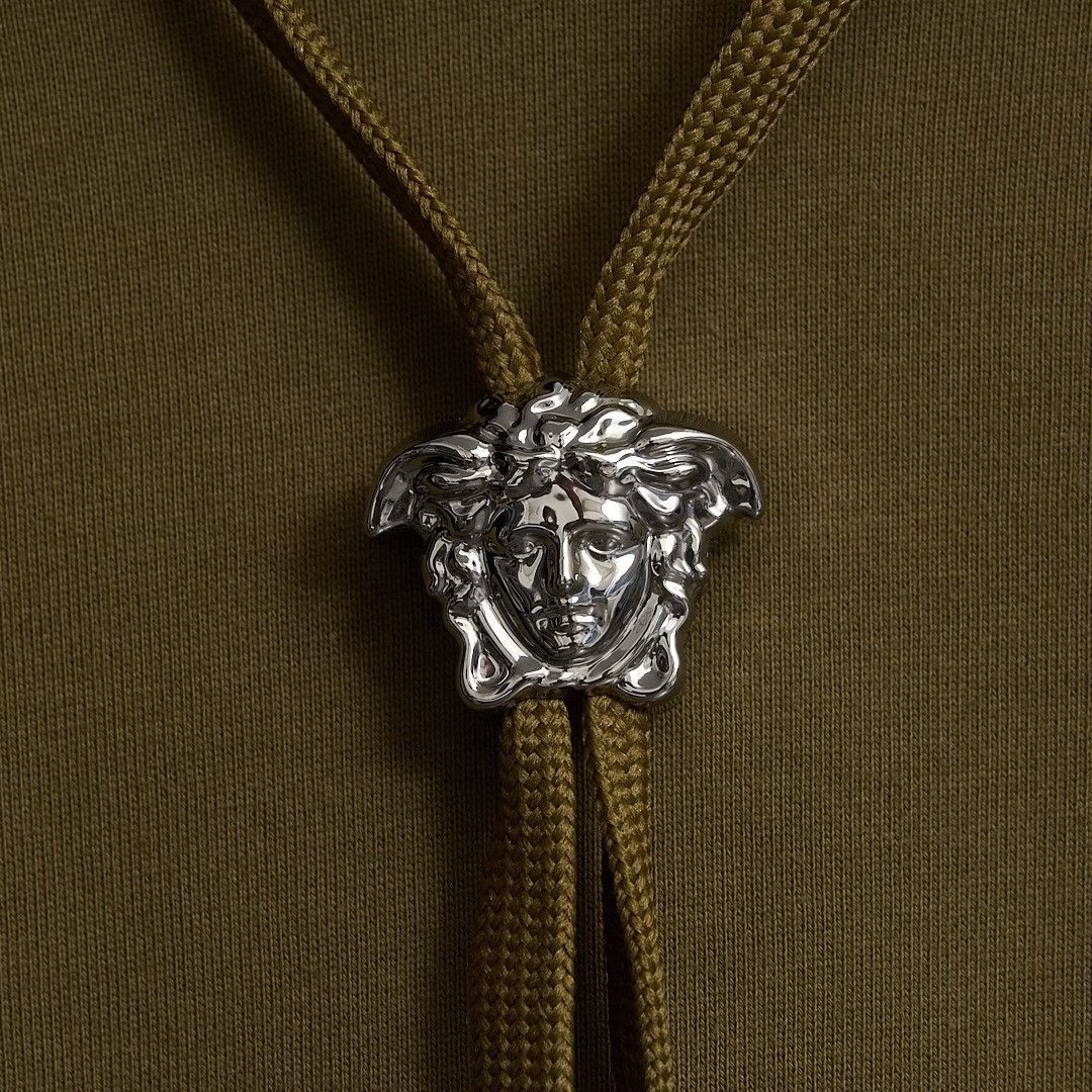 Versace Versace Logo Embroidery Hoodie Size US M / EU 48-50 / 2 - 6 Thumbnail