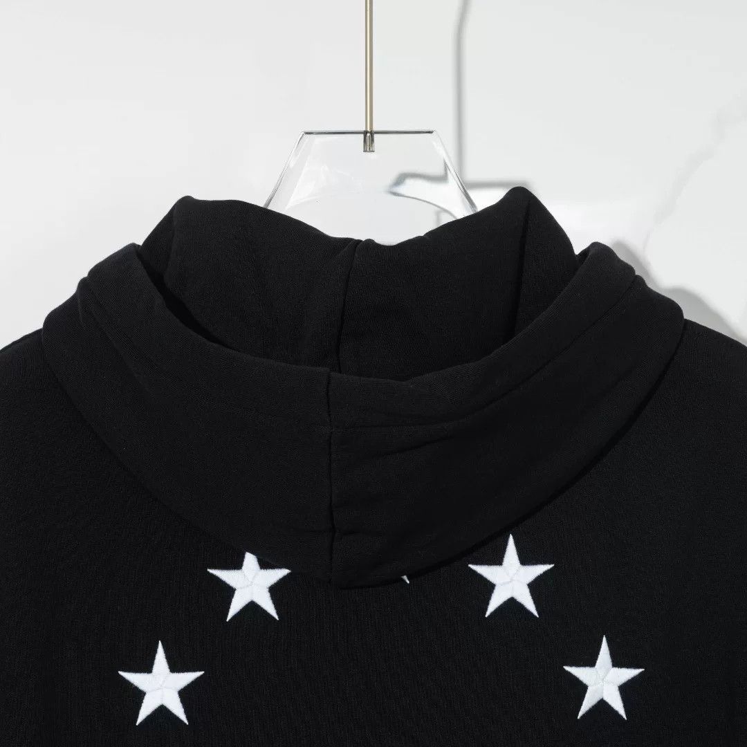 Etudes Etudes Men's Star Hooded Fleece Sweatshirt Size US M / EU 48-50 / 2 - 5 Thumbnail
