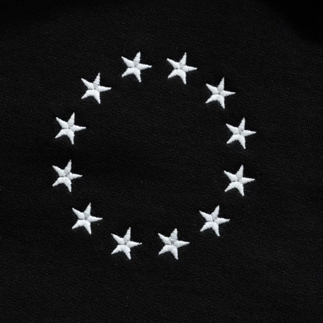 Etudes Etudes Men's Star Hooded Fleece Sweatshirt Size US M / EU 48-50 / 2 - 6 Thumbnail