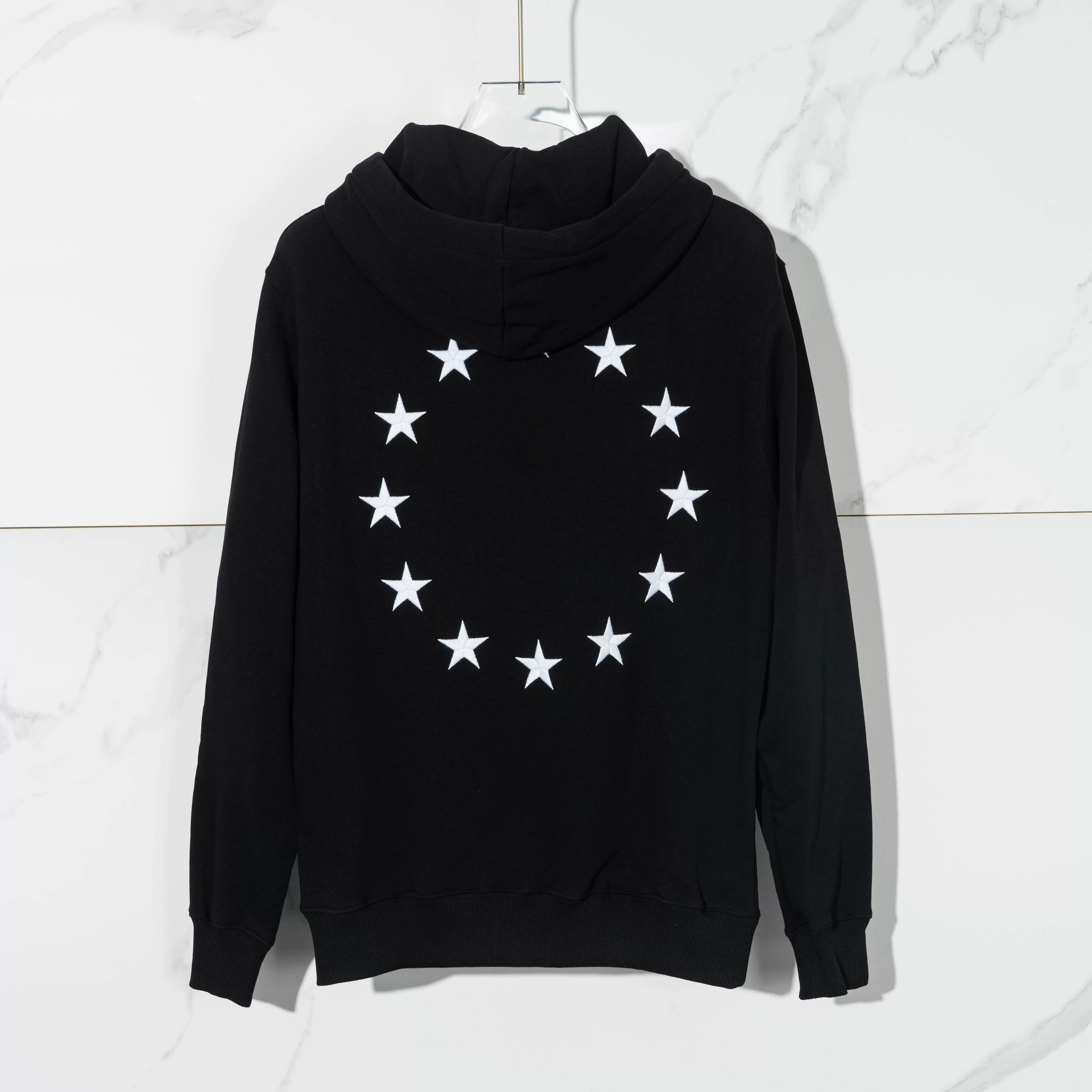 Etudes Etudes Men's Star Hooded Fleece Sweatshirt Size US M / EU 48-50 / 2 - 4 Thumbnail