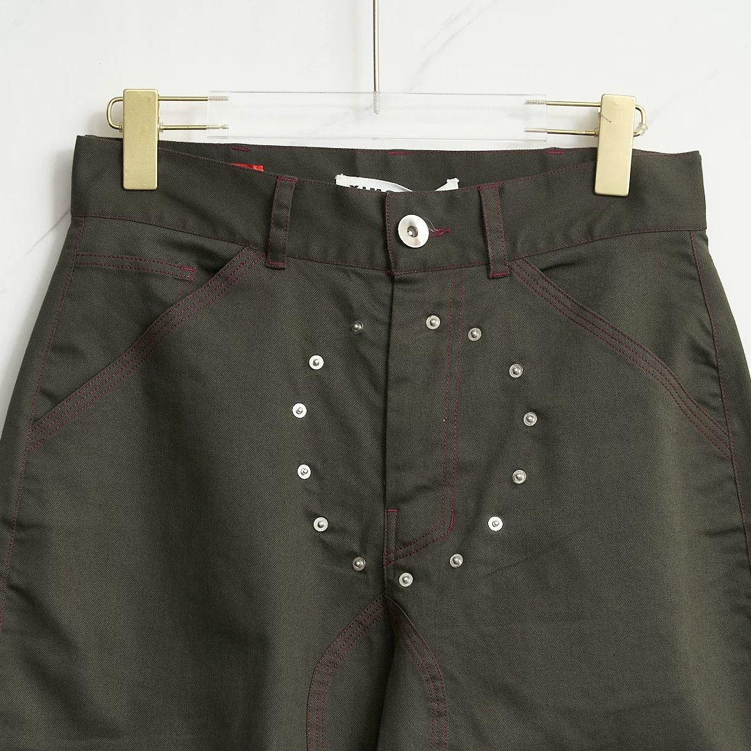 Ximon Lee XIMONLEE Men's Button Design Jeans Size US 28 / EU 44 - 2 Thumbnail