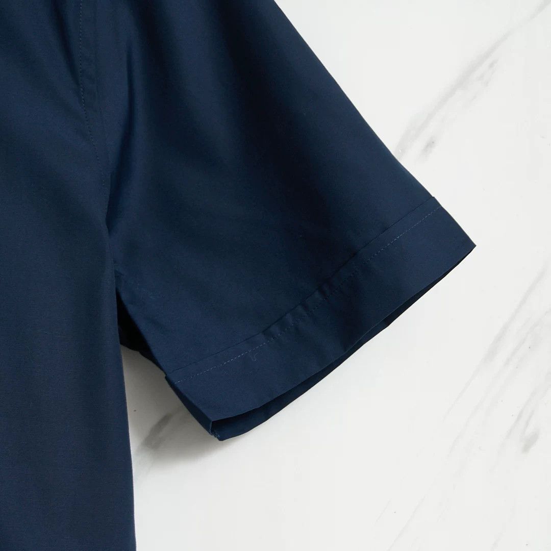Saint Laurent Paris Saint Laurent Men's Dark Blue Minimalist Shirt Size US M / EU 48-50 / 2 - 3 Thumbnail
