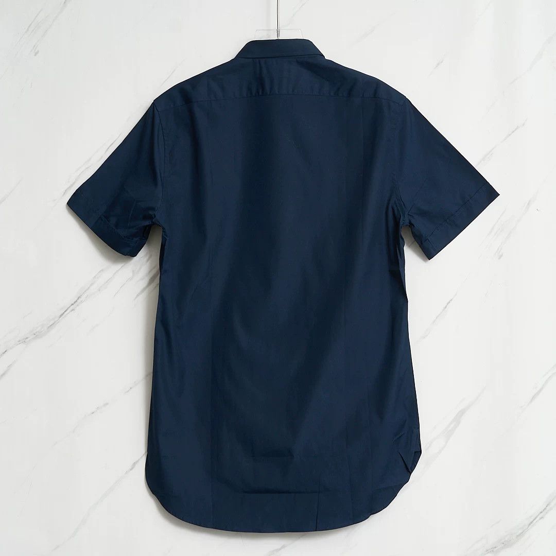 Saint Laurent Paris Saint Laurent Men's Dark Blue Minimalist Shirt Size US M / EU 48-50 / 2 - 5 Thumbnail