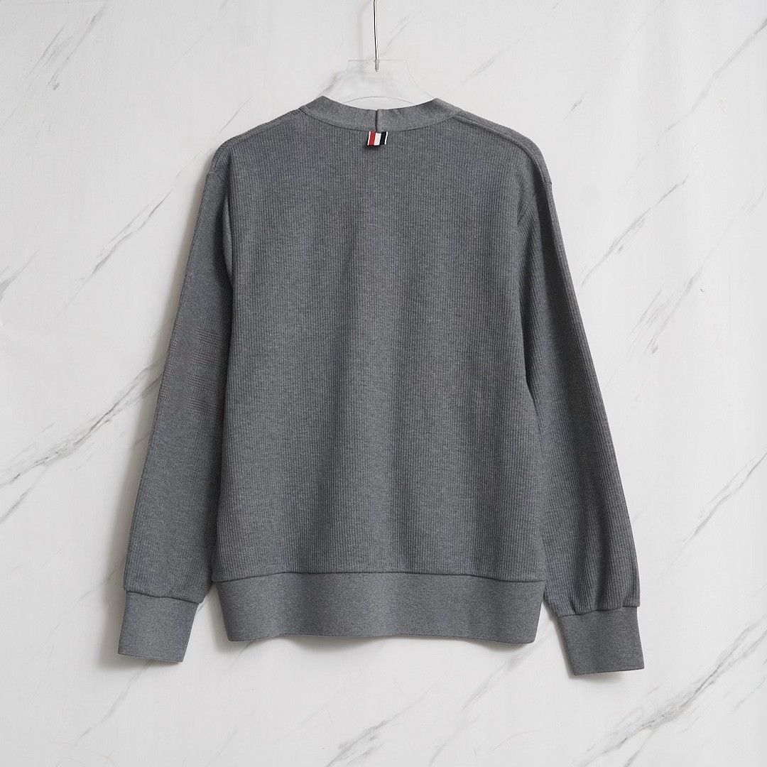 Thom Browne Thom Browne Men's Classic Stripe Knit Cardigan Size US L / EU 52-54 / 3 - 6 Thumbnail