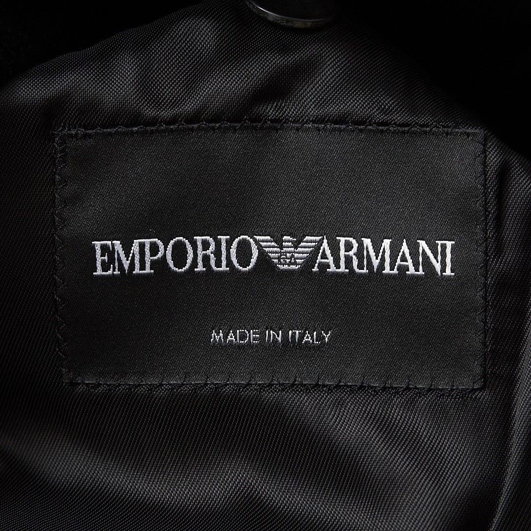 Emporio Armani Emporio Armani Men's Classic Double-Breasted Coat Size US M / EU 48-50 / 2 - 7 Thumbnail