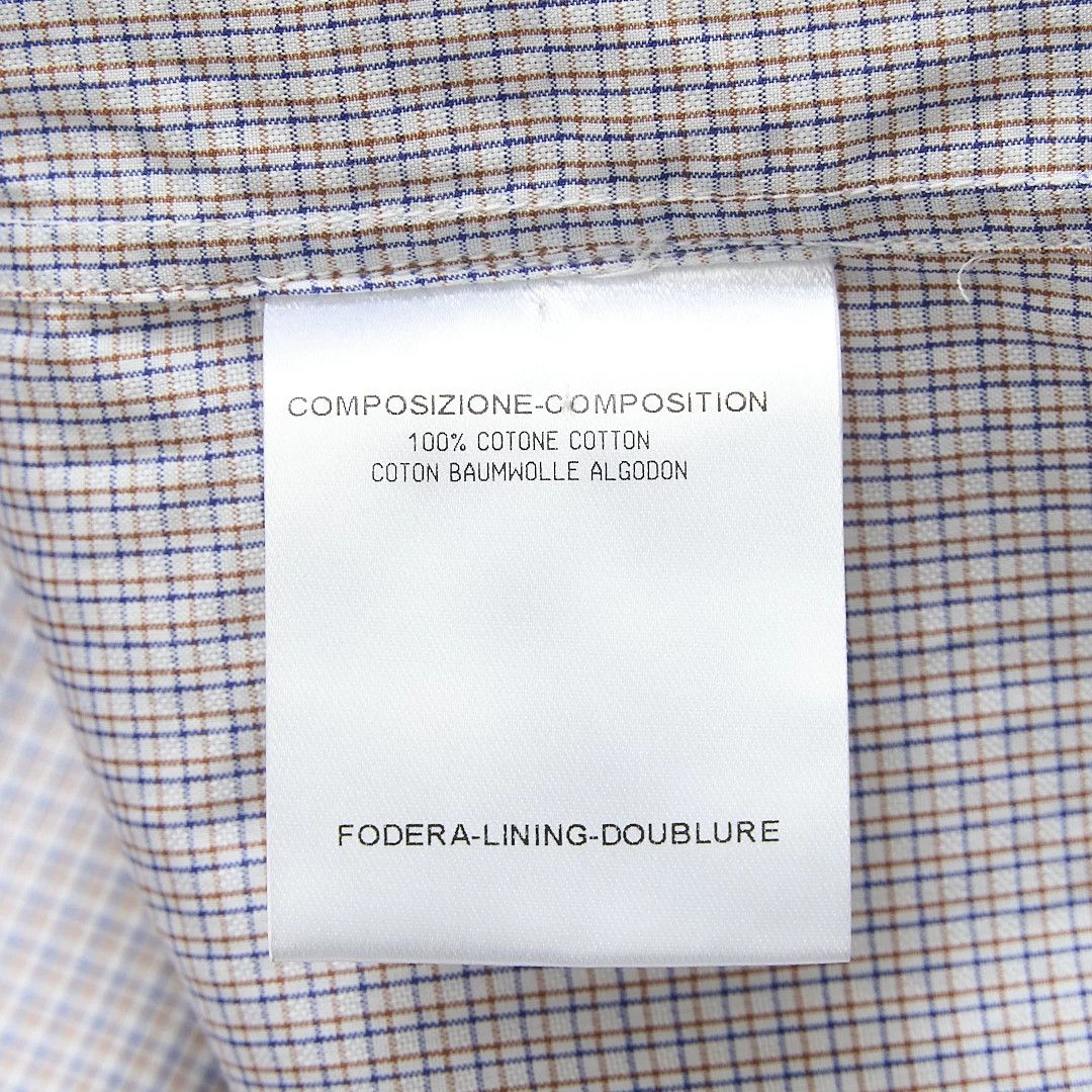 Saint Laurent Paris Saint Laurent Men's Logo Check Shirt Size US M / EU 48-50 / 2 - 7 Thumbnail