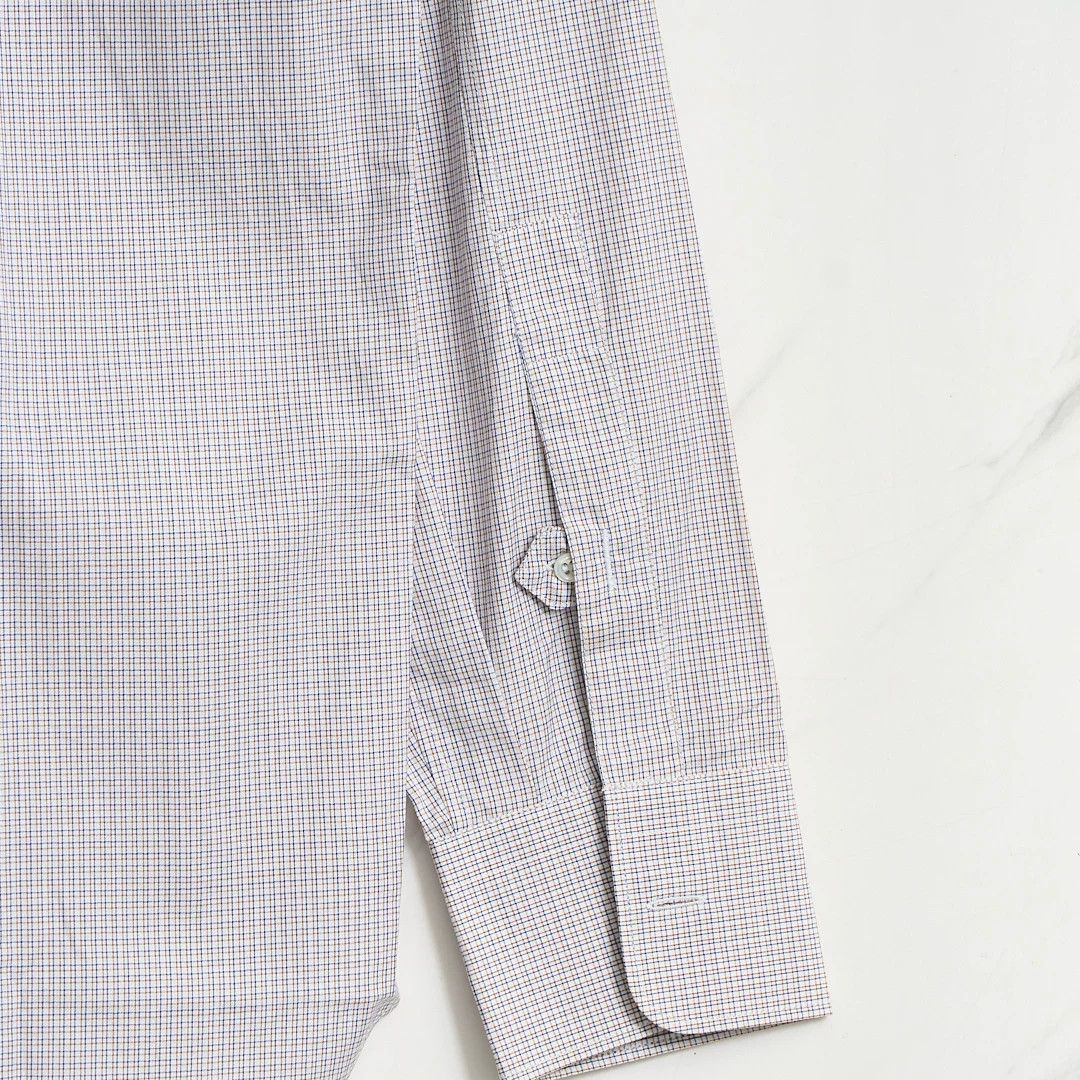 Saint Laurent Paris Saint Laurent Men's Logo Check Shirt Size US M / EU 48-50 / 2 - 5 Thumbnail
