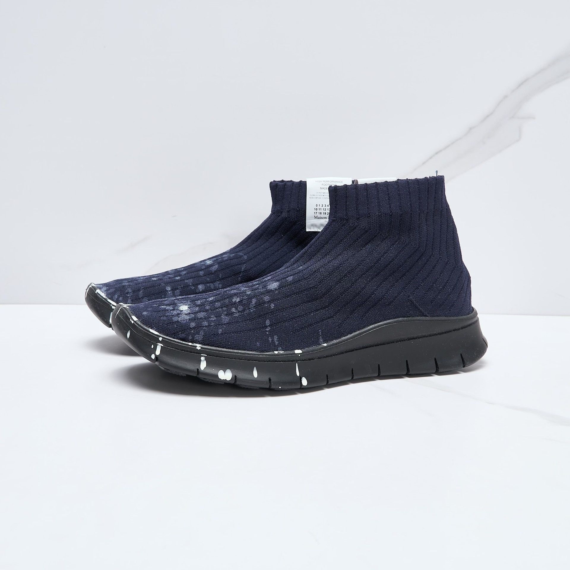 Maison Margiela Maison Margiela Splatter Sock Shoes Size US 7 / EU 40 - 2 Thumbnail