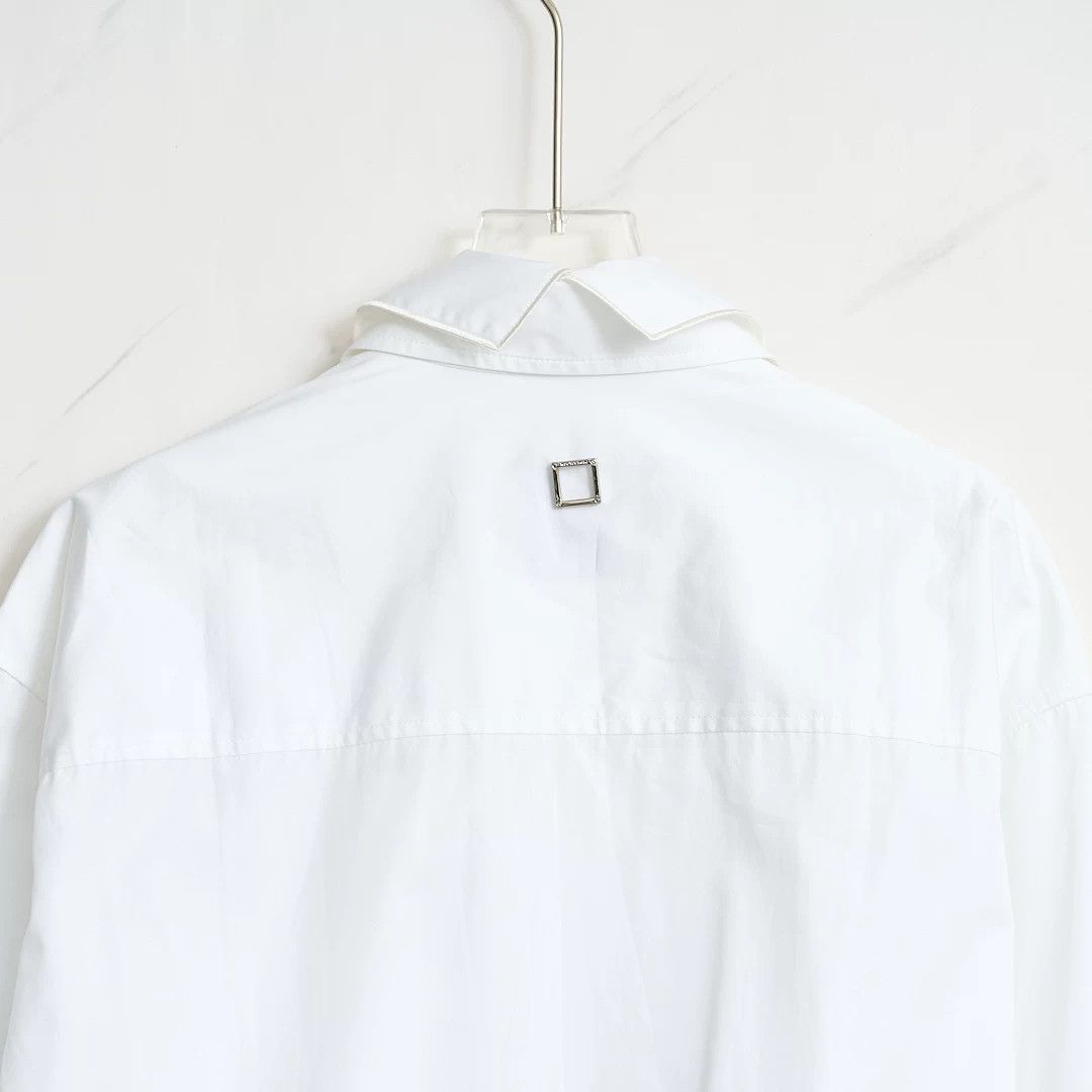 Wooyoungmi WOOYOUNGMI Men's Logo Embroidered Shirt Size US M / EU 48-50 / 2 - 5 Thumbnail