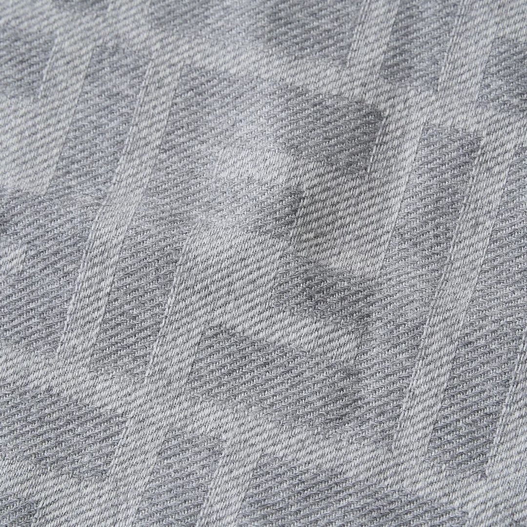 Fendi Fendi Men's Logo Wool Scarf Size ONE SIZE - 2 Thumbnail