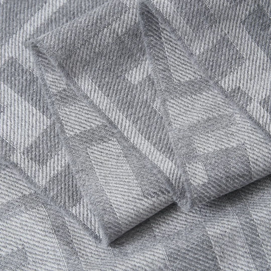 Fendi Fendi Men's Logo Wool Scarf Size ONE SIZE - 5 Thumbnail