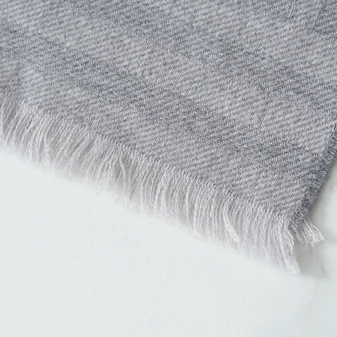 Fendi Fendi Men's Logo Wool Scarf Size ONE SIZE - 3 Thumbnail