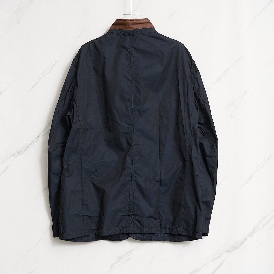Emporio Armani Emporio Armani Men's Navy Safari Jacket Size US XL / EU 56 / 4 - 8 Thumbnail