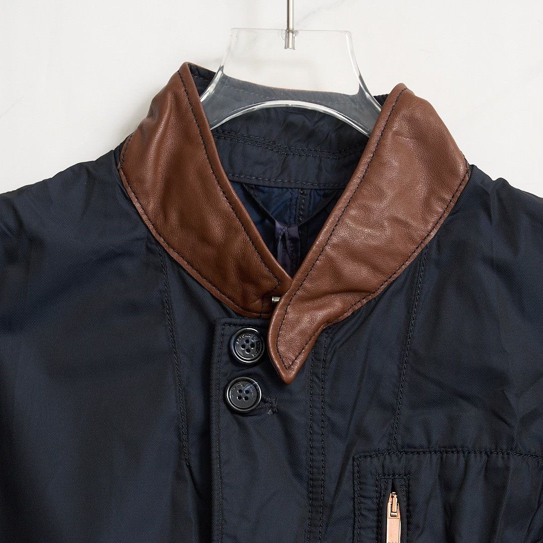 Emporio Armani Emporio Armani Men's Navy Safari Jacket Size US XL / EU 56 / 4 - 3 Thumbnail