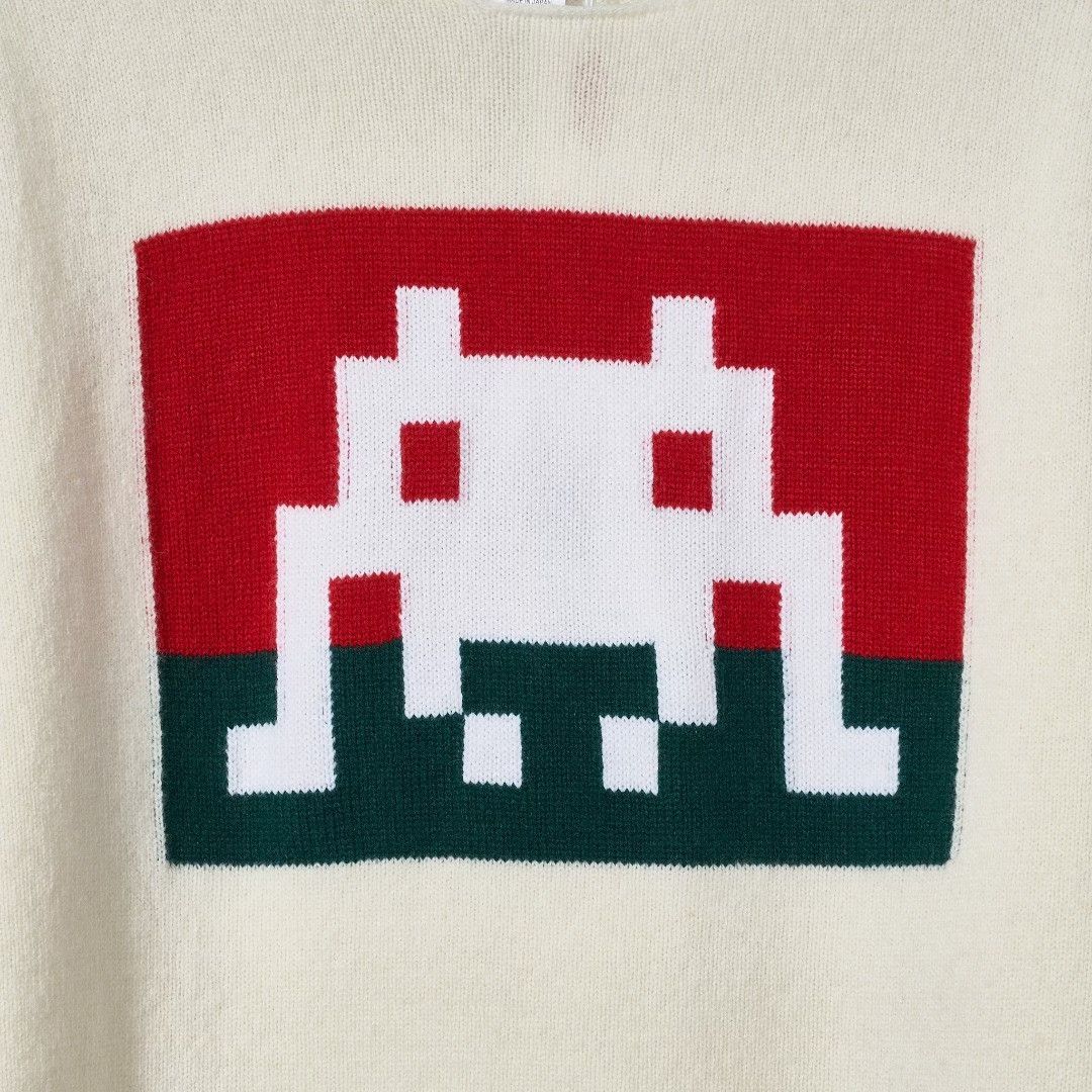 Comme des Garcons Comme des Garcons Geometric Print Knit Sweater Size US M / EU 48-50 / 2 - 4 Thumbnail