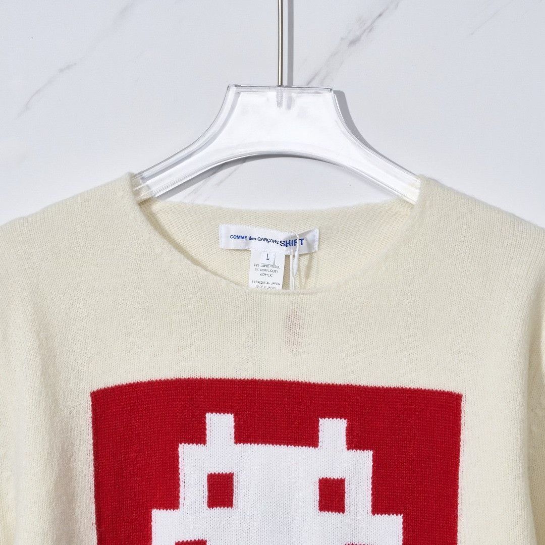 Comme des Garcons Comme des Garcons Geometric Print Knit Sweater Size US M / EU 48-50 / 2 - 3 Thumbnail