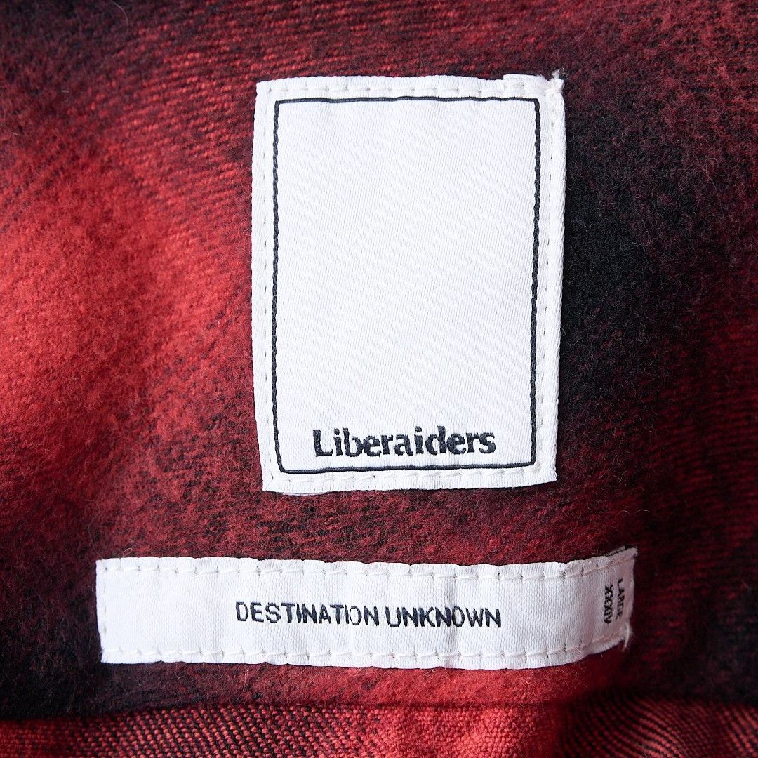 Liberaiders Liberaiders Men's Vintage Distressed Plaid Shirt Size US M / EU 48-50 / 2 - 5 Thumbnail