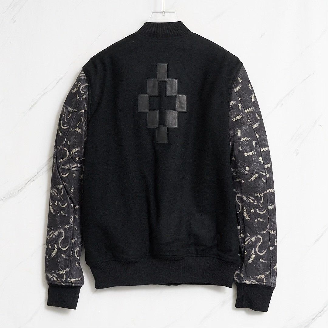 Marcelo Burlon Marcelo Burlon Men's Snake Print Quilted Jacket Size US S / EU 44-46 / 1 - 4 Thumbnail