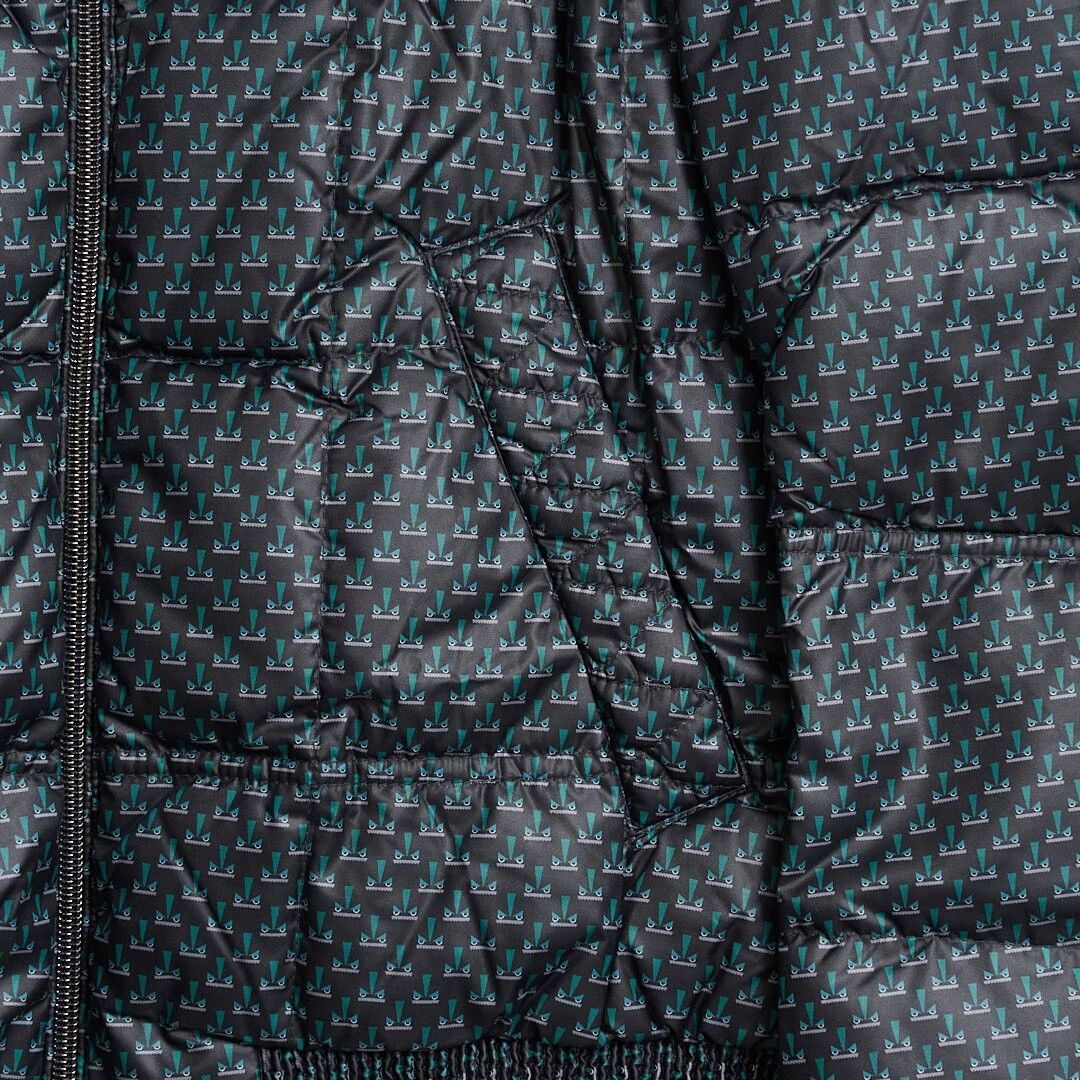 Fendi Fendi Men's All-over Print Stand Collar Down Jacket Size US S / EU 44-46 / 1 - 3 Thumbnail
