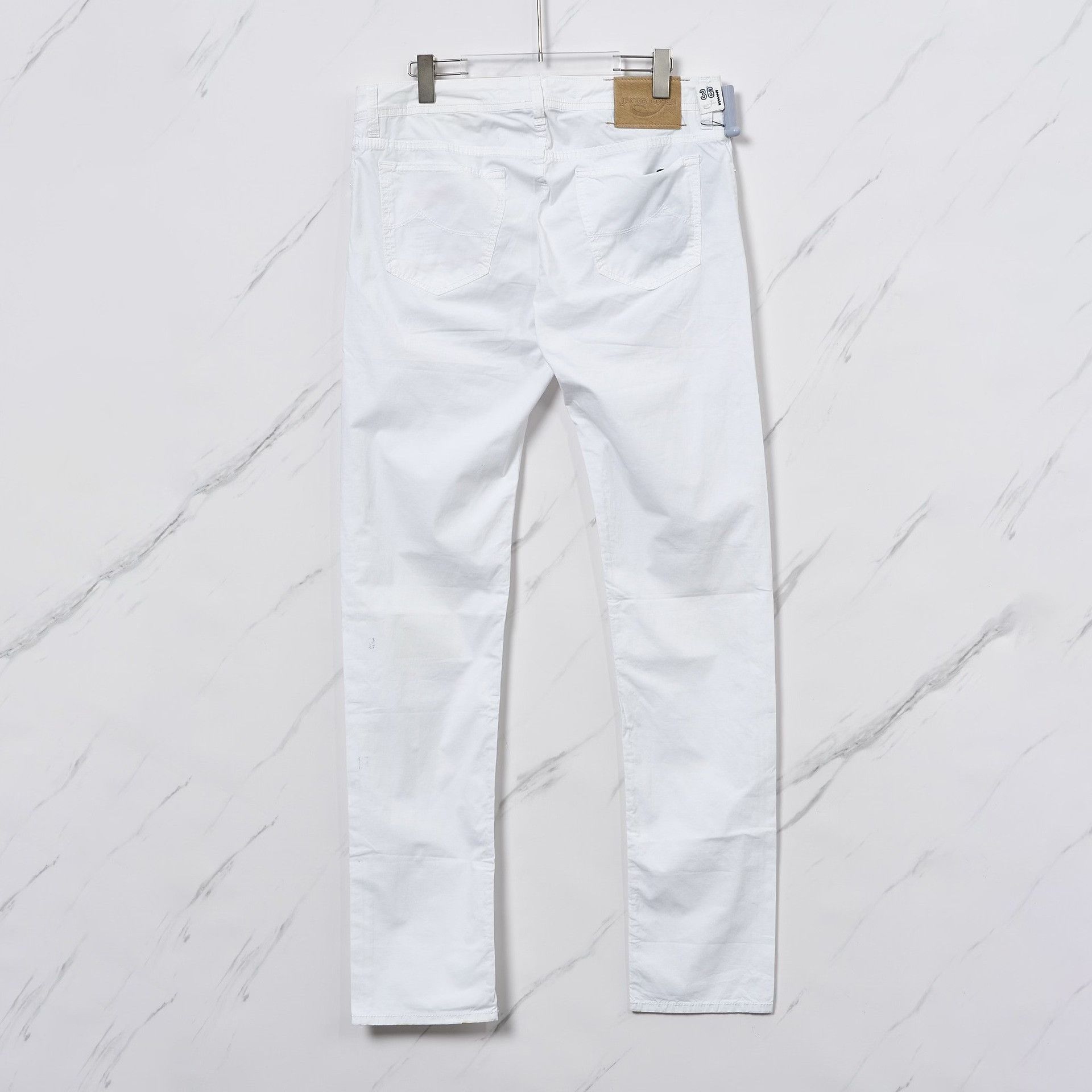 Jacob Cohen Jacob Cohen Men's Solid Straight-Leg Casual Pants Size US 36 / EU 52 - 4 Thumbnail