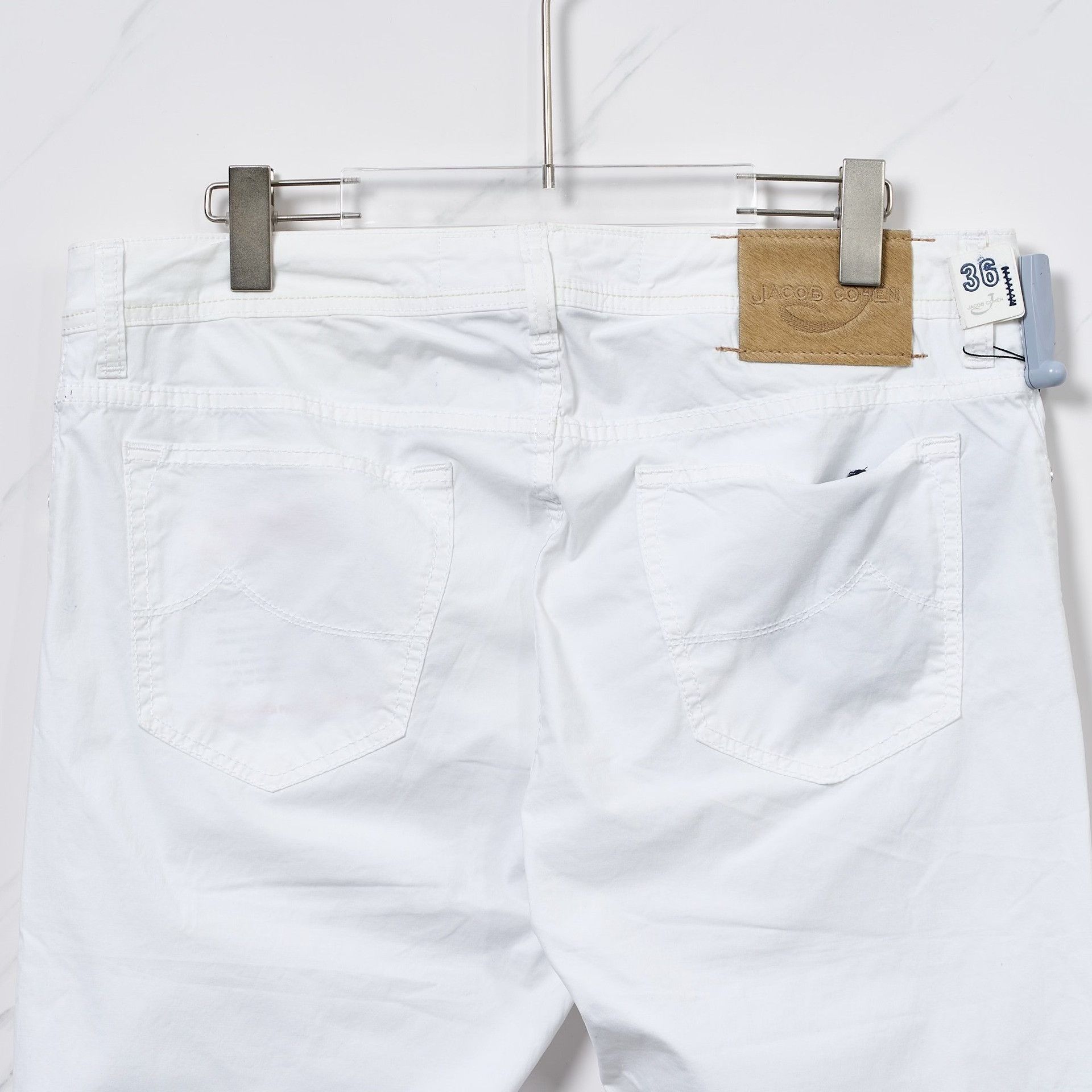 Jacob Cohen Jacob Cohen Men's Solid Straight-Leg Casual Pants Size US 36 / EU 52 - 2 Thumbnail