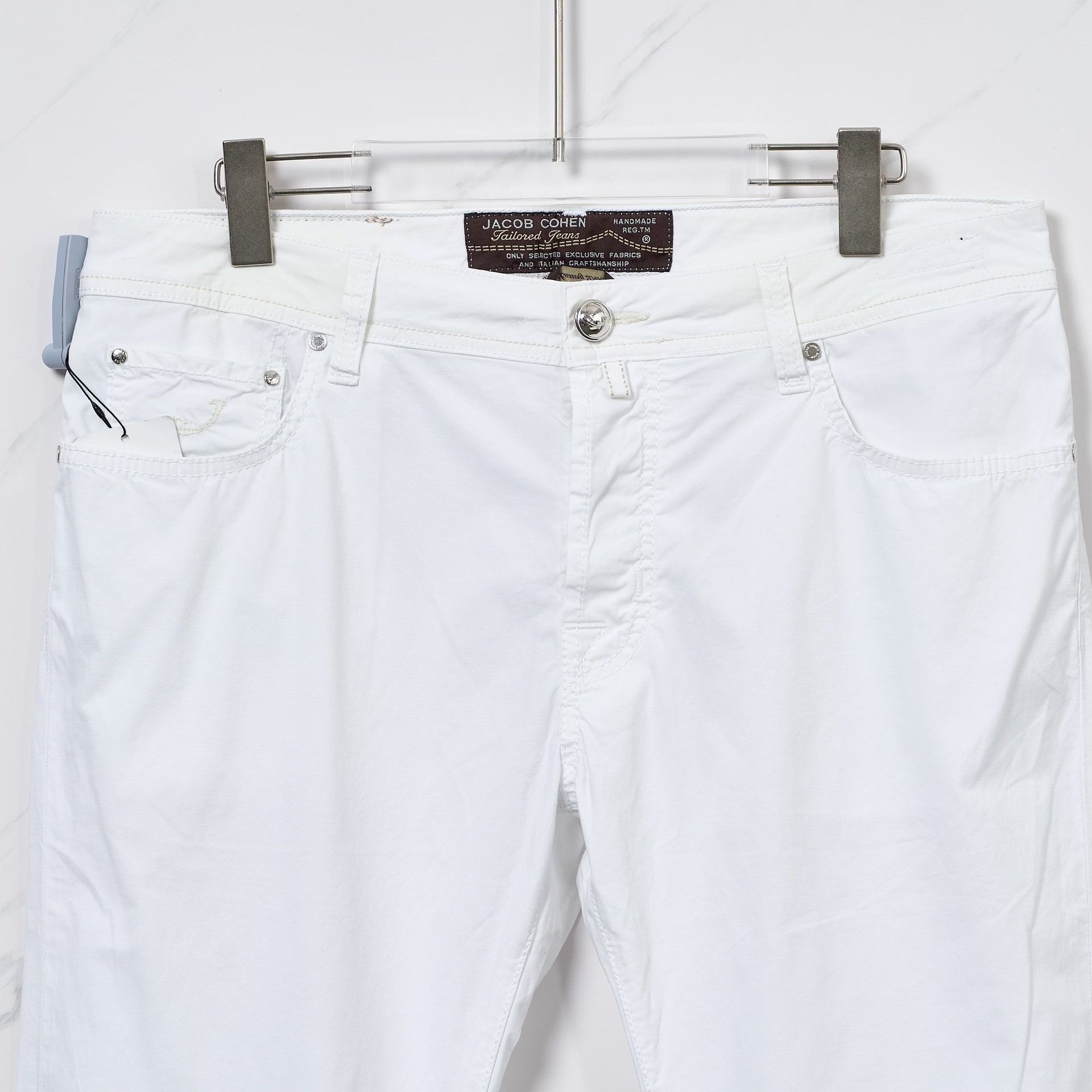 Jacob Cohen Jacob Cohen Men's Solid Straight-Leg Casual Pants Size US 36 / EU 52 - 3 Thumbnail