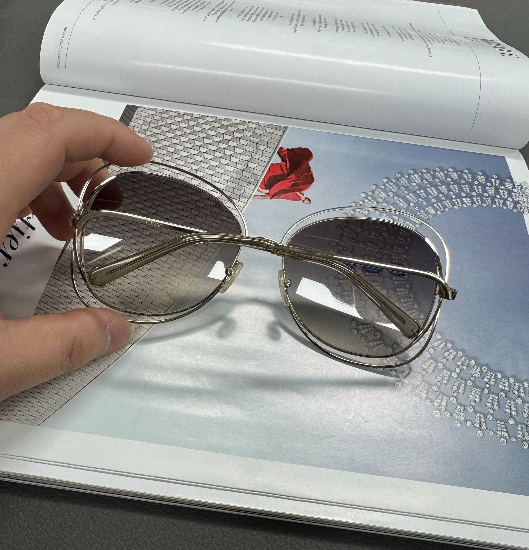 Chloe Chloe Italian Sunglasses Size ONE SIZE - 5 Thumbnail
