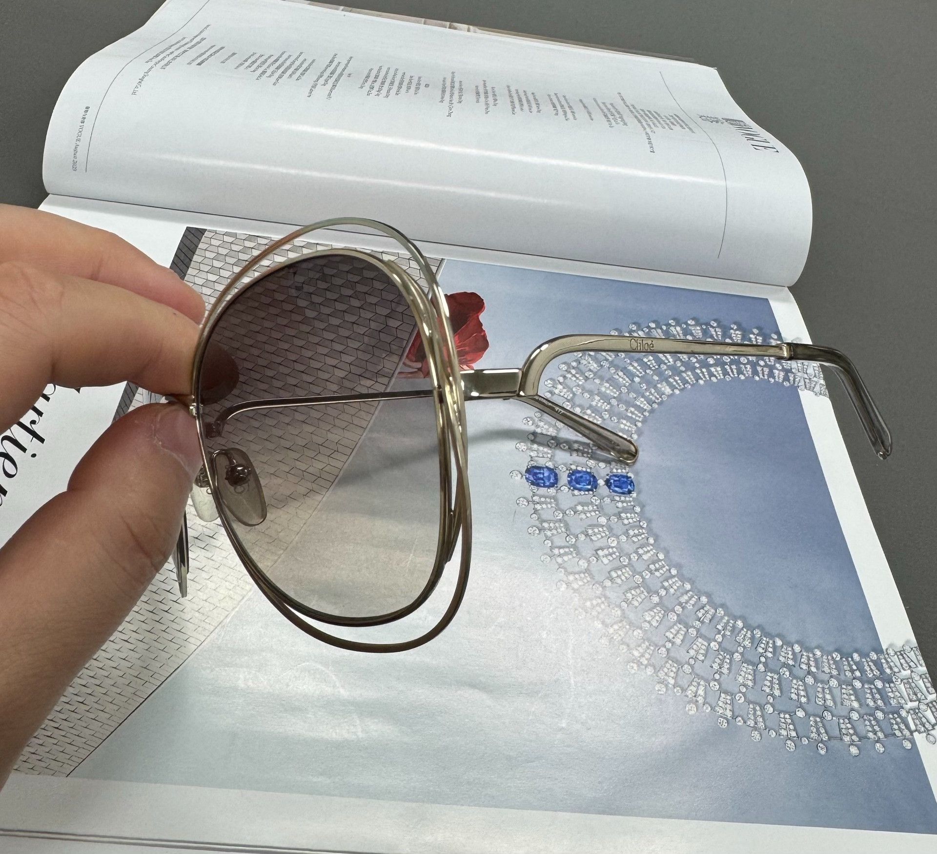 Chloe Chloe Italian Sunglasses Size ONE SIZE - 4 Thumbnail