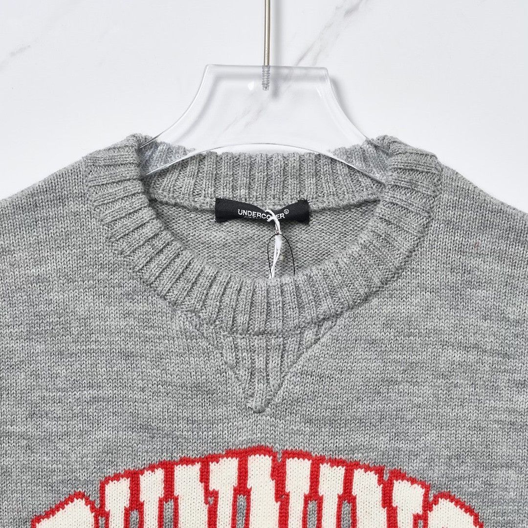 Undercover Undercover Unisex Letter Print Wool Sweater Size US XL / EU 56 / 4 - 3 Thumbnail