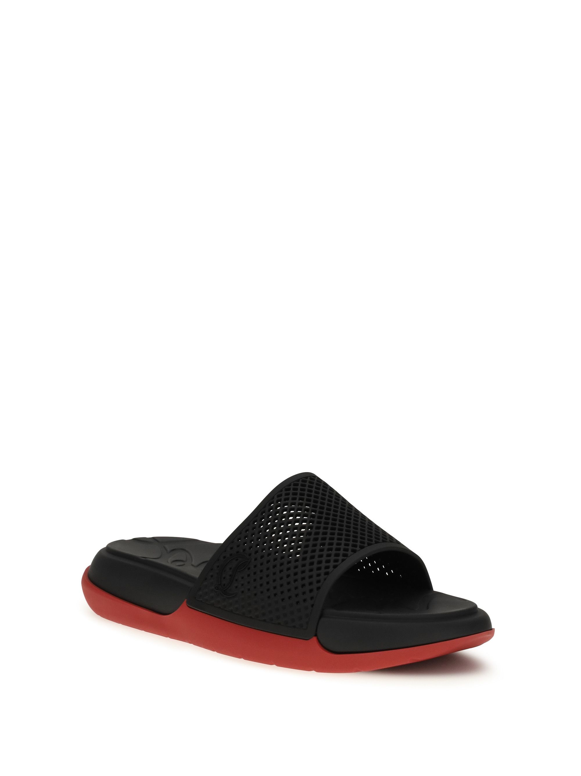 Christian Louboutin Easy Breezy Slippers Size US 7 / EU 40 - 2 Thumbnail