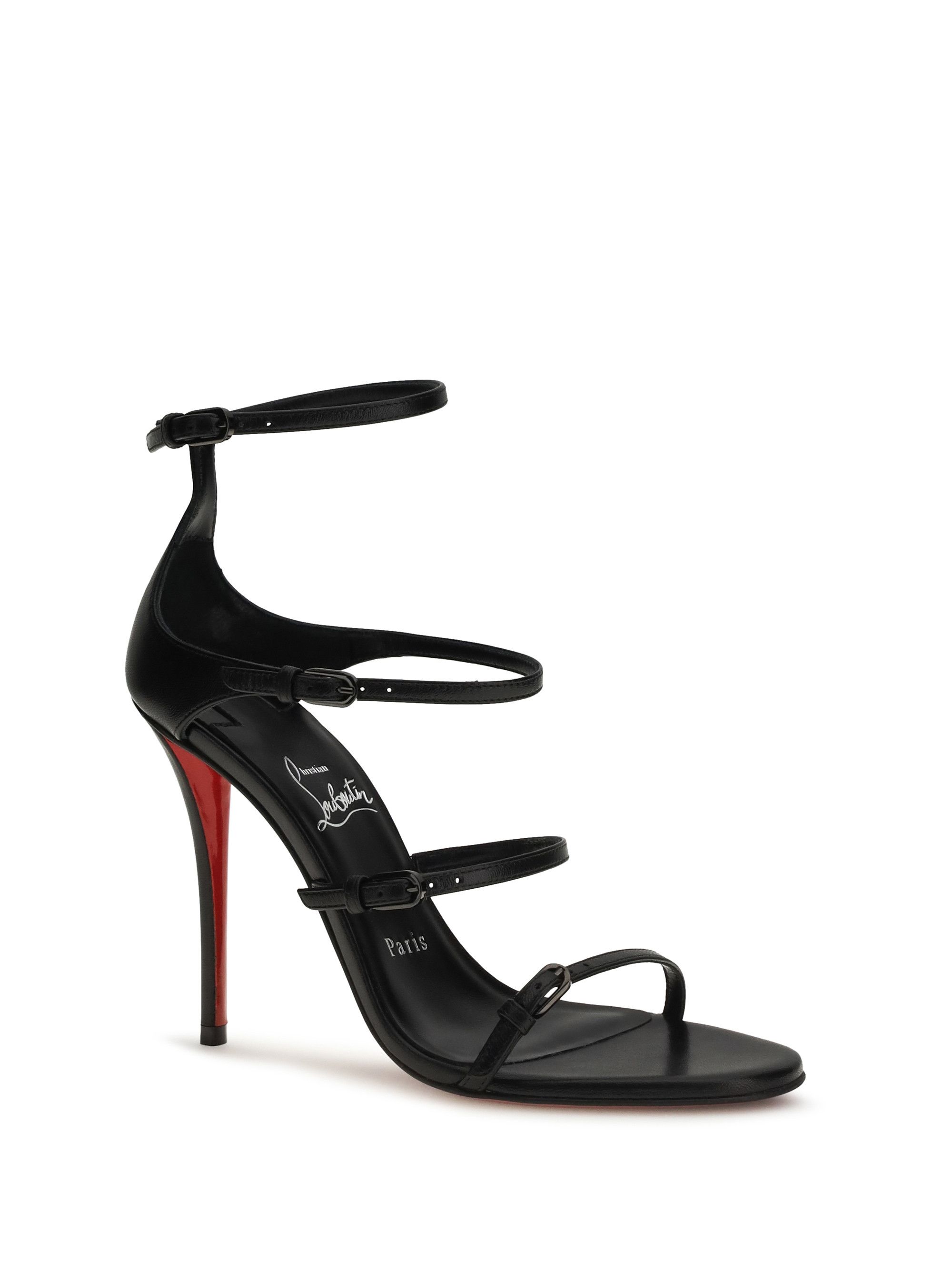 Christian Louboutin Leather Sandals Size US 8 / IT 38 - 2 Thumbnail