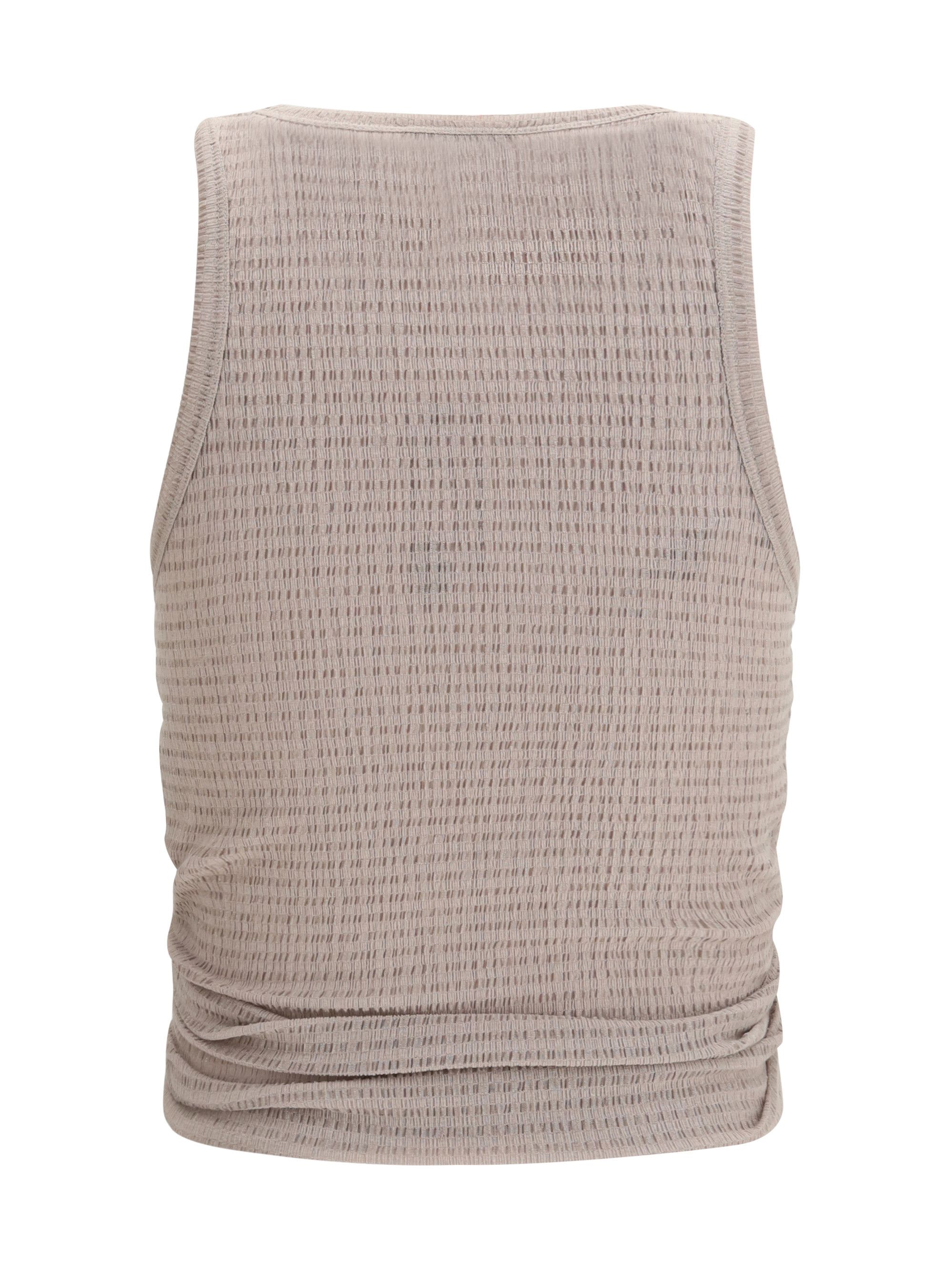 Magda Butrym Crepe knotted tank Top Size M / US 6-8 / IT 42-44 - 2 Thumbnail