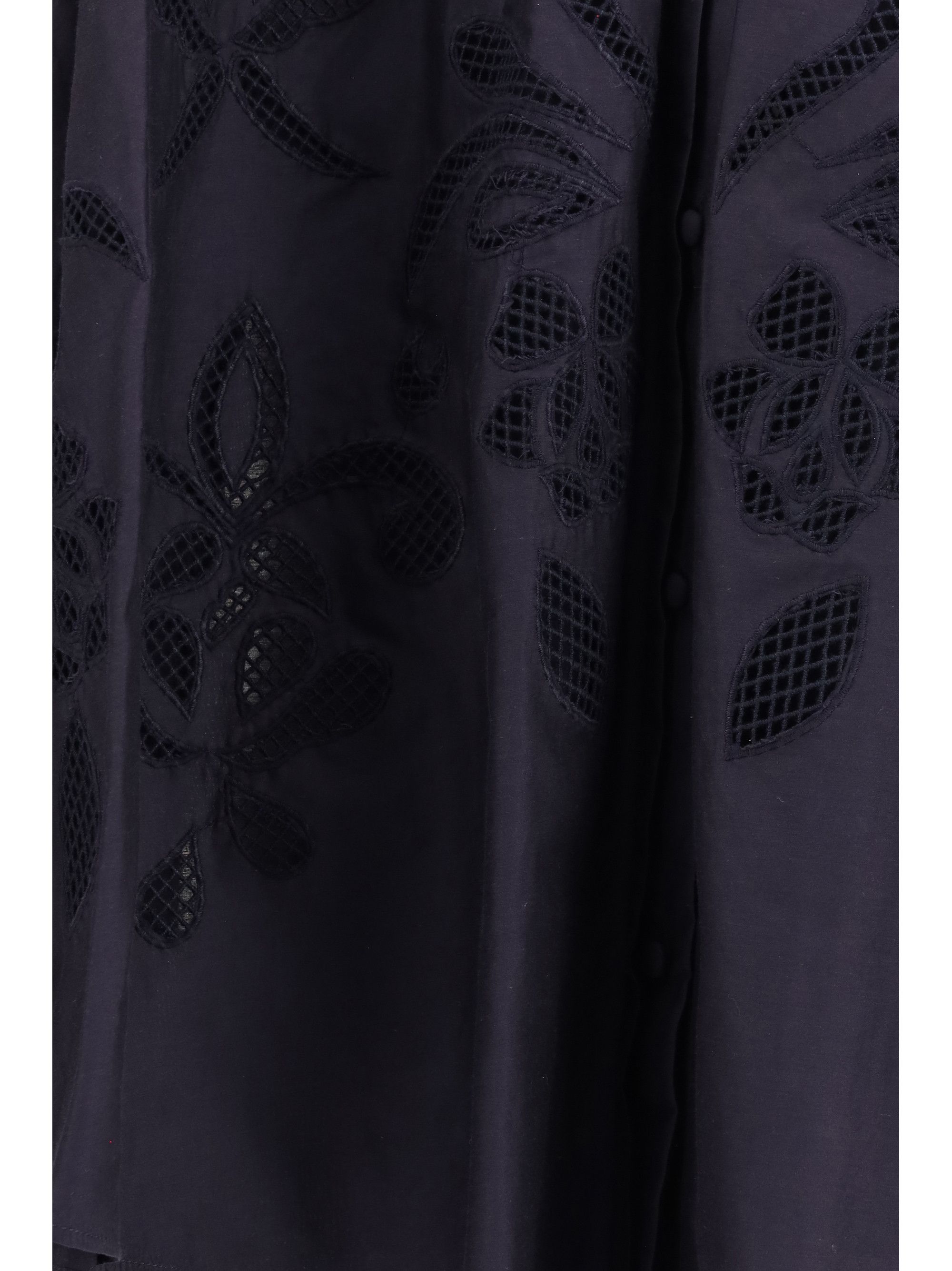 forte_forte Embroderied cotton shirt Size XS / US 0-2 / IT 36-38 - 3 Thumbnail